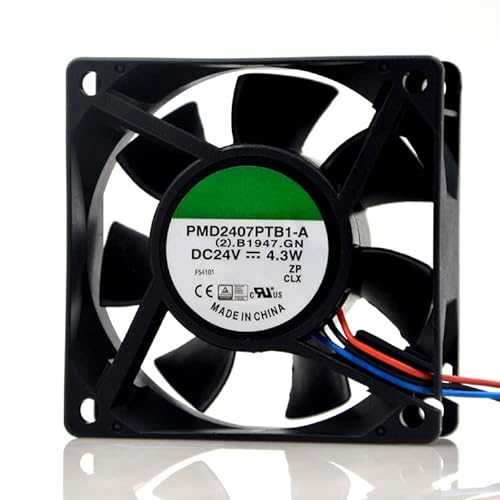 Powerful Inverter Fan: Compact 70x70x25mm, DC24V, 4.3W