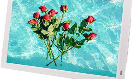 Stunning 21.5″ HD Digital Photo Frame: Auto-Rotate, Music, Calendar, Alarm