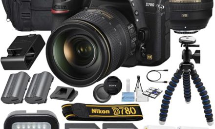 Capture Life: Nikon D780 DSLR Camera Bundle