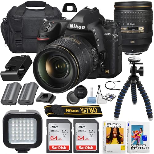 Capture Life: Nikon D780 DSLR Camera Bundle