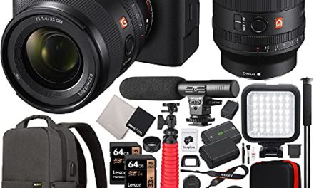 Capture with Sony a7C: Full Frame Camera & 35mm F1.4 Lens Bundle + Gear Pack