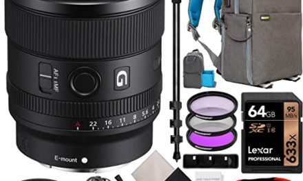 Capture Vast Landscapes: Sony FE 20mm F1.8 G Lens Bundle