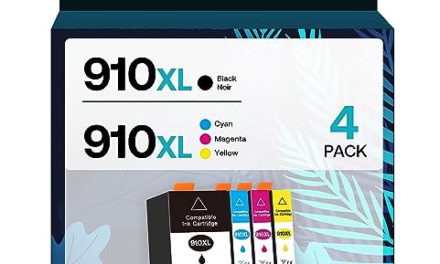 Upgrade Your Printer: UTEFUL 910XL Ink Cartridges for Vibrant Colors & Sharp Prints