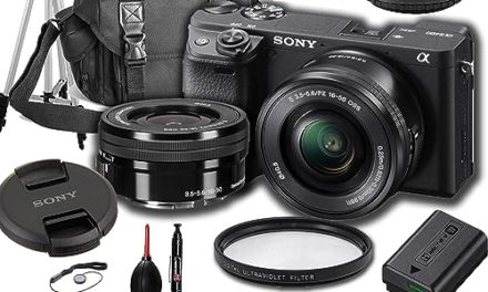 Capture the Moment: Sony a6400 Camera Bundle