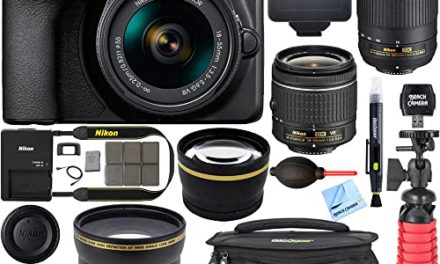 Capture Life’s Moments with Nikon D3500 – DSLR Camera Bundle