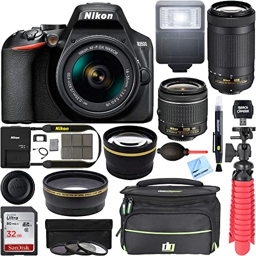 Capture Life’s Moments with Nikon D3500 – DSLR Camera Bundle