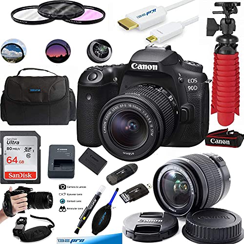 Capture Brilliance: Canon 90D DSLR Camera + 18-55mm Lens – Essential Bundle