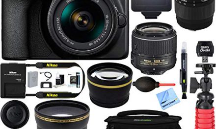 Capture Memories: Nikon D3500 DSLR Camera Bundle with Lenses, SDXC Memory, and Accessories