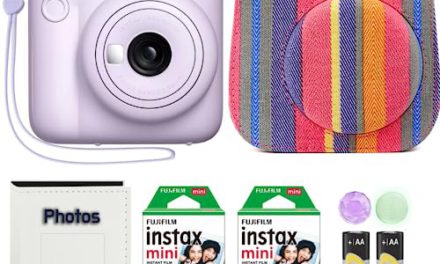 Capture Memories with Fujifilm Instax Mini 12 Bundle
