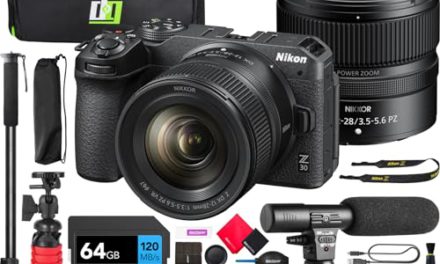 Ultimate Nikon Z 30 Camera Bundle: Capture Stunning Moments