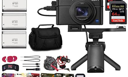 Capture Stunning Moments with Sony Cyber-Shot DSC-RX100 VII Camera Bundle
