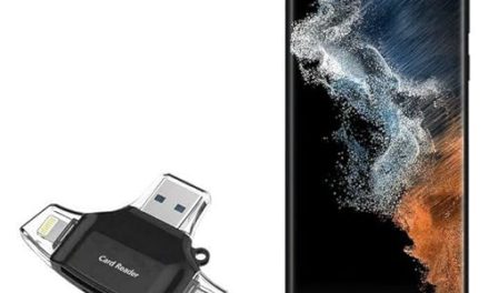 Enhance Galaxy S22 Ultra 5G: BoxWave AllReader SD Card Reader