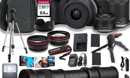 Capture Stunning Photos with Canon EOS R50 Camera Bundle