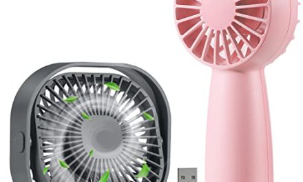 Compact USB Desk Fan: Portable, Powerful, Silent