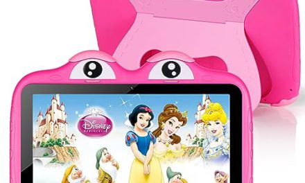 Ultimate Kids Tablet: 10.1″ Android 11, 64GB, Google Play, YouTube, Dual Cam, WiFi, Bluetooth, Apps, Parent Control, Pink