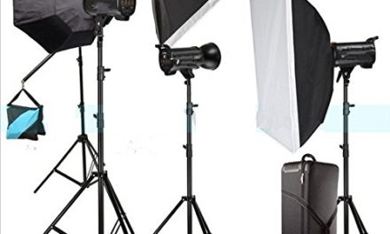 Powerful Photography Lighting Kit: GOWE 1800W Flash Lights