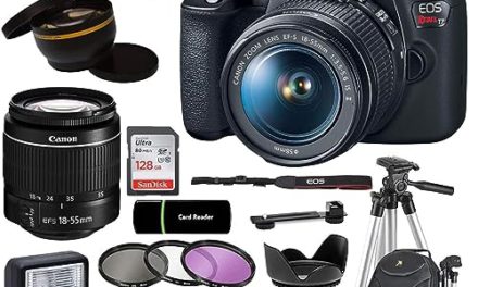 Capture the Moment: Canon EOS Rebel T7 DSLR Camera Bundle