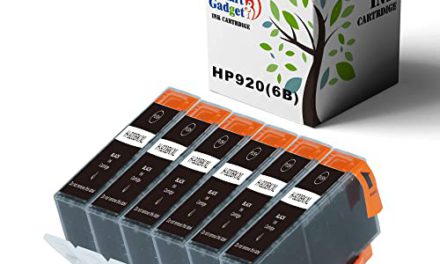 Boost Efficiency: HP 920 XL 920XL Ink Cartridge Replacement – Officejet 6500 6500A 6000 7000 7500 7500A E709 Printer (Black, 6-Pack)
