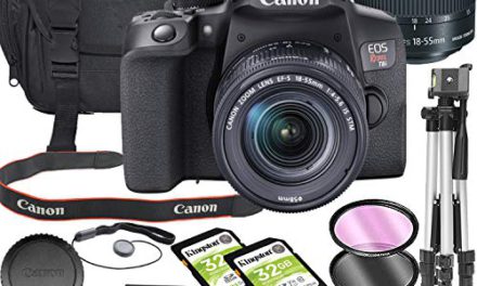 Capture Life’s Moments: Canon T8i DSLR Camera Bundle
