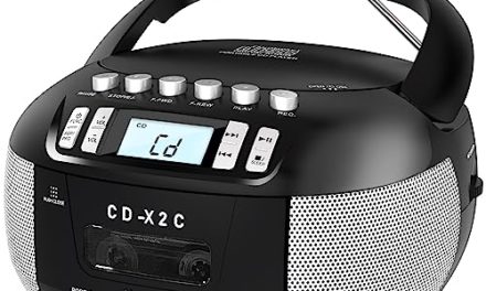 Powerful Sunoony CD and Cassette Player: Ultimate Boombox!