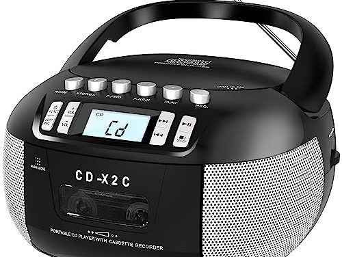 Powerful Sunoony CD and Cassette Player: Ultimate Boombox!