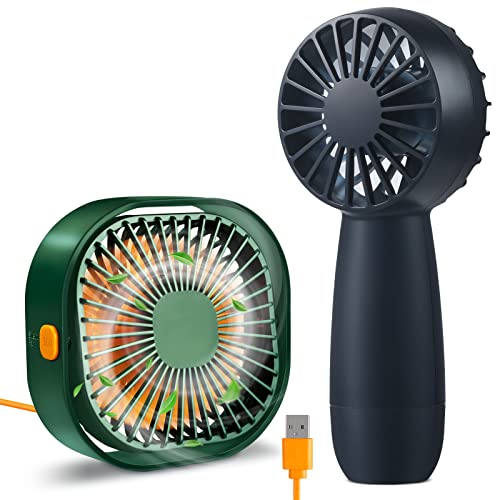 Compact USB Desk Fan: Portable, Powerful, Silent