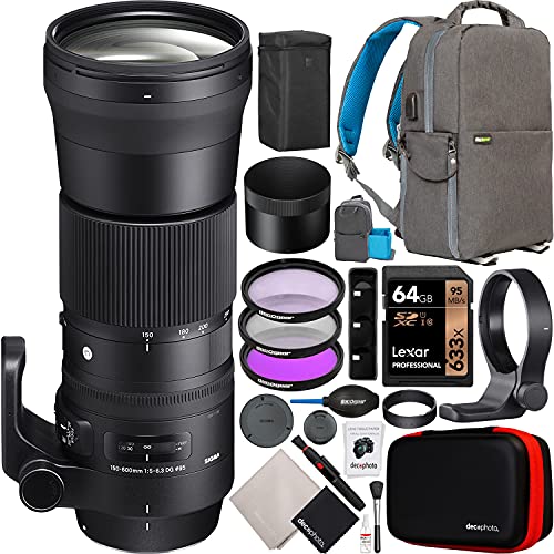 Capture Long-Range Moments: Sigma 150-600mm Lens Bundle