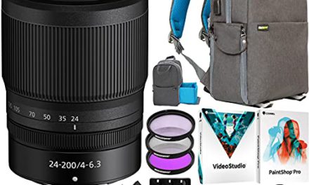 Nikon Z 24-200mm Telephoto Lens: All-in-One Action Bundle!