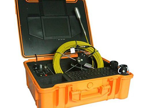 Ultimate Waterproof Sewer Camera: 29mm Self-Levelling with DVR & 512 Locating Sonde