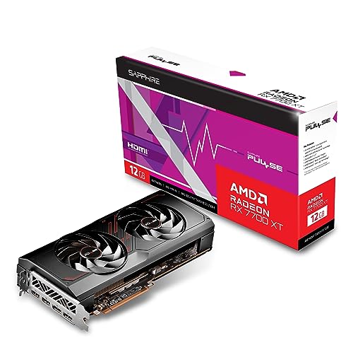 Ultimate Gaming Power: Sapphire 11335-04-20G Pulse AMD Radeon RX 7700 XT Graphics Card