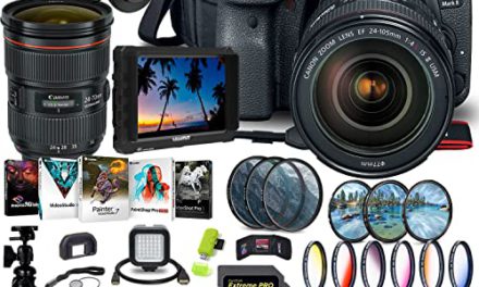 Capture Stunning Moments with Canon EOS 6D Mark II Camera Bundle