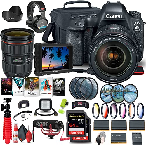 Capture Stunning Moments with Canon EOS 6D Mark II Camera Bundle