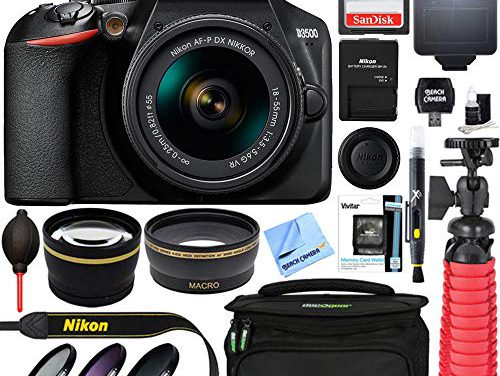 Capture the Moment: Nikon D3500 DSLR Camera Bundle