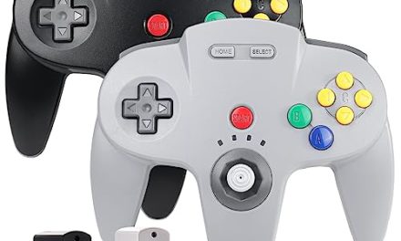 Experience Ultimate Gaming: Rechargeable Wireless N64 Controller