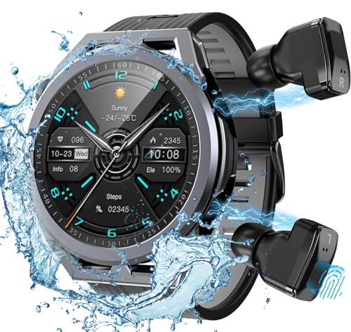 Waterproof Smart Watch: Make Calls, Listen, & Monitor Sleep