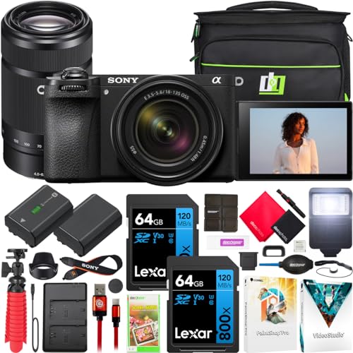 Capture Stunning Moments Sony a6700 4K Mirrorless Camera Bundle