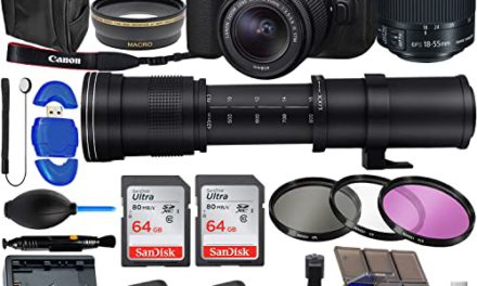 Capture Stunning Moments: Canon EOS 90D DSLR Camera Bundle