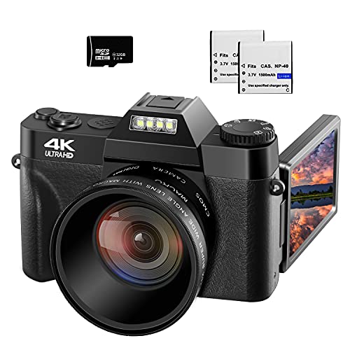 Capture Stunning Moments with 4K Vlogging Camera