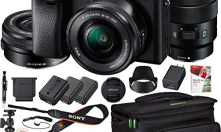 Capture Life: Sony a6400 4K Mirrorless Camera with Bonus Kit