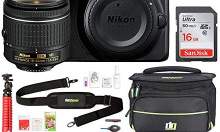 Capture Life’s Moments: Nikon D3500 DSLR Camera Bundle