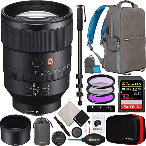 Capture Brilliance: Sony FE 135mm F1.8 GM Telephoto Lens Bundle