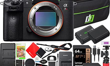 Sony a7R III Camera Bundle: Capture, Store, and Create!