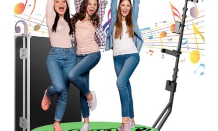 Ultimate Party Experience: Free Custom Logo, Remote Control, Slow Motion, Spin Camera