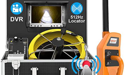 Powerful DOOK Sewer Camera: Locate, Inspect, and Record with Confidence!
