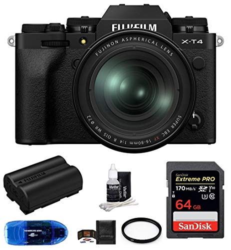 Capture Life’s Brilliance: Fujifilm X-T4 Mirrorless Camera Bundle