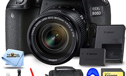 Capture the Moment: Canon EOS 800D 24.2 MP DSLR Starter Bundle