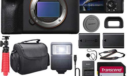 Capture the Sony Alpha a7S III Mirrorless Camera Kit with Extra Battery, Flash, and 128GB Memory Bundle