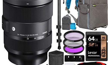 Capture Artistic Moments: Sigma 24-70mm F2.8 DG DN Lens Bundle