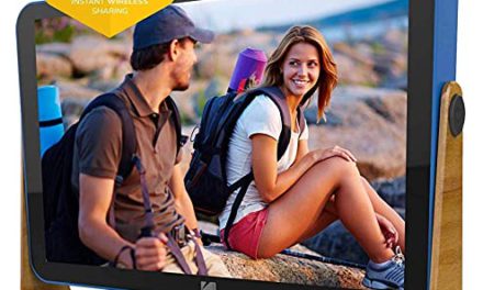 Enhance Memories: 10″ WiFi Digital Frame with Rechargeable Battery and 16GB Memory