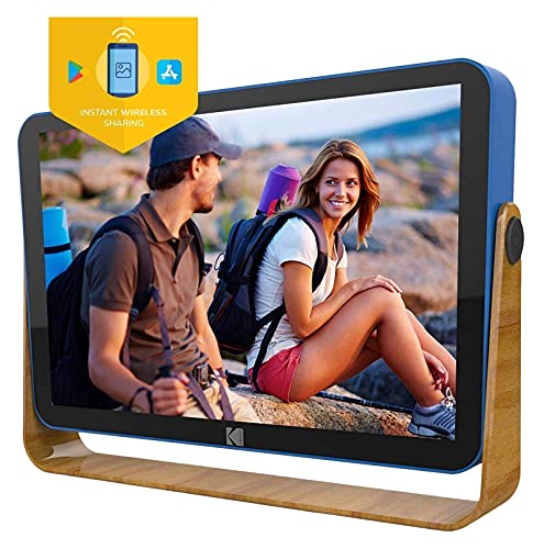 Enhance Memories: 10″ WiFi Digital Frame with Rechargeable Battery and 16GB Memory